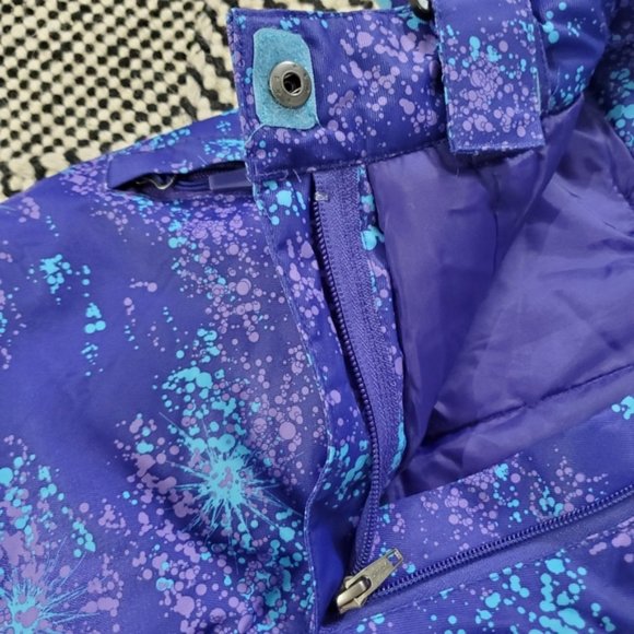 XMTN Water Resistant Multi Adjustable Purple Splatter Snowpants-Like New… - Picture 9 of 16